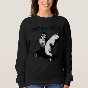 Sudadera Bajo El Chiste De Conspiración De Pájaros De Cctv,
