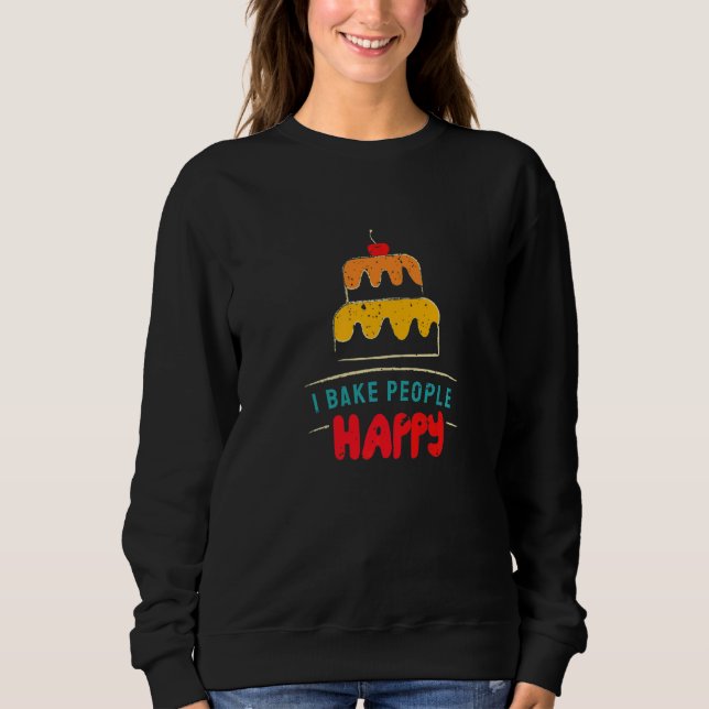 Sudadera Bake People Happy Bakers Pastry Chef 3 (Anverso)
