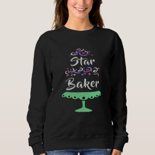 Sudadera Baker Baking Panadería Tartas de pan Idea de regal