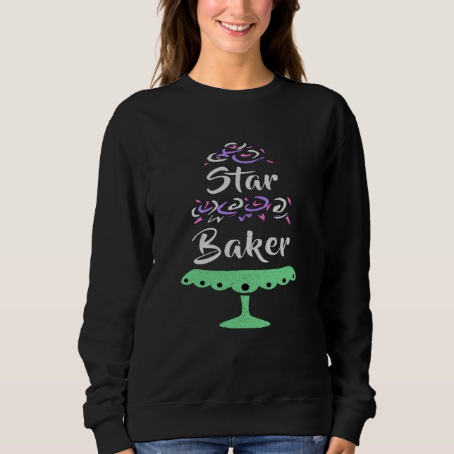 Sudadera Baker Baking Panadería Tartas de pan Idea de regal (Anverso)