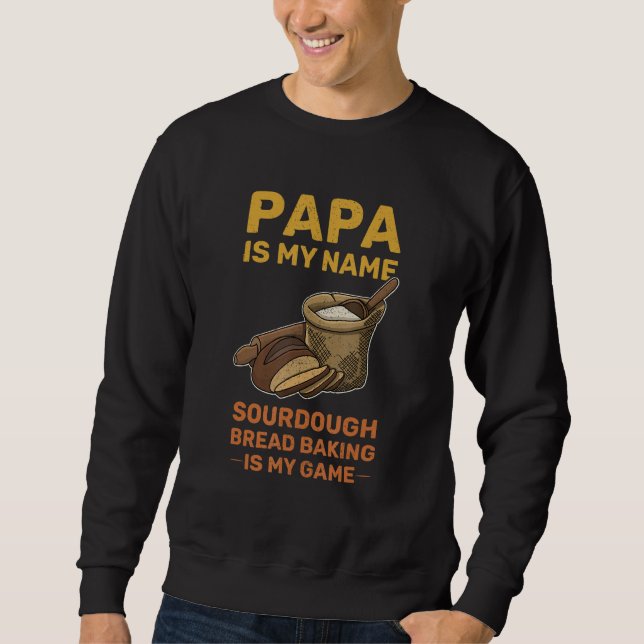 Sudadera Baker Baking Sourdough Buns Baking Profession 12 (Anverso)