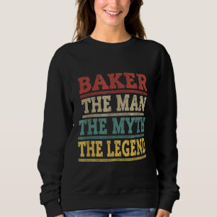 Sudadera Baker El Hombre El Mito La Legend Chef