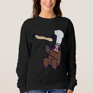 Sudadera Baker Sloth Pizza Dough 13