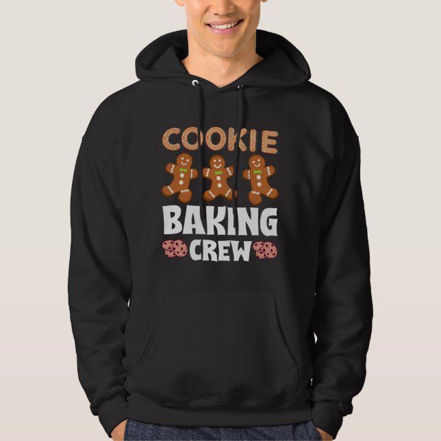 Sudadera Bakers Navidades Cookie Crew Family Baking Team Gi (Anverso)