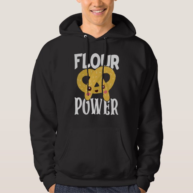 Sudadera Bakery Donut Baking Flour Power Confectioner Cake  (Anverso)