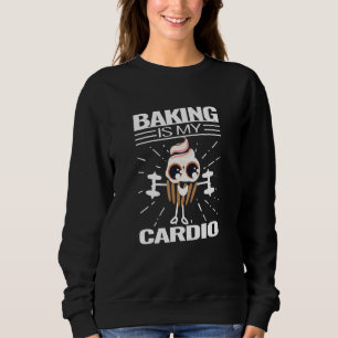Sudadera Baking Cupakes Cardio Bakery Cuf Muffin Cocinar Q