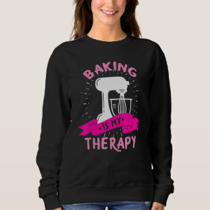 Sudadera Baking Es Mi Entusiasta De Baker Terapéutico 1