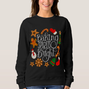 Sudadera Baking Spirit Bright Gingerbread Navidades Cookie