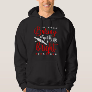 Sudadera Baking Spirit Navidades Brillantes Funny Baker Fam