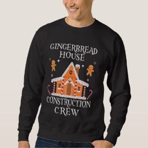 Sudadera Baking Xmas Gingerbread House Construction Crew De