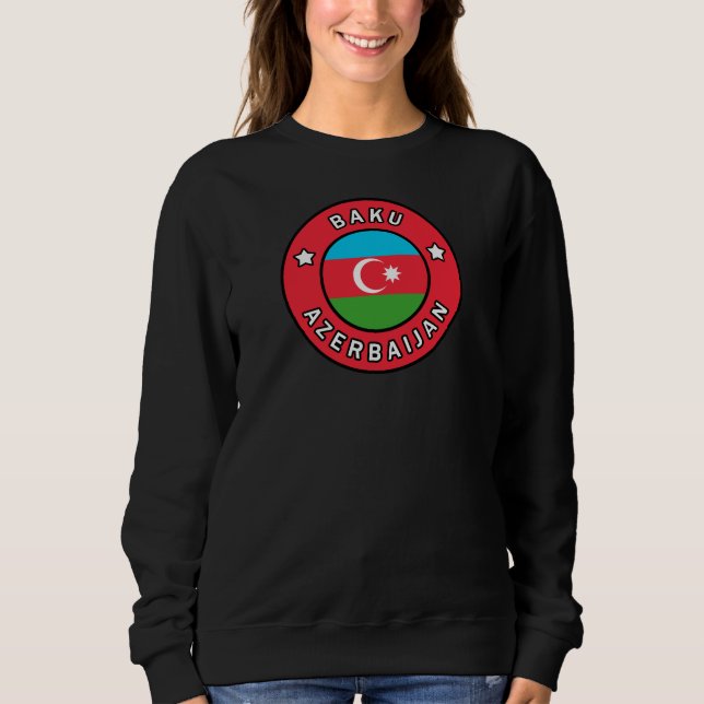 Sudadera Bakú Azerbaiyán (Anverso)