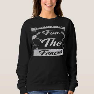 Sudadera Balanceándose para las cercas béisbol Cute Meme  2