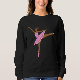 Sudadera Balcón de Balerinas Negras Africanas Para Chicas