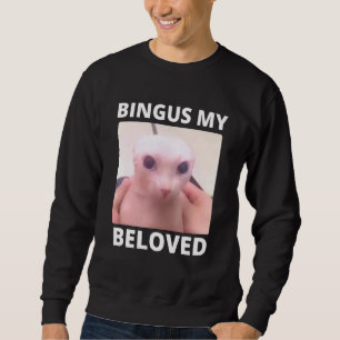 Sudadera Bald Bingus Mi Querido Gato Sphynx Sin Pelo