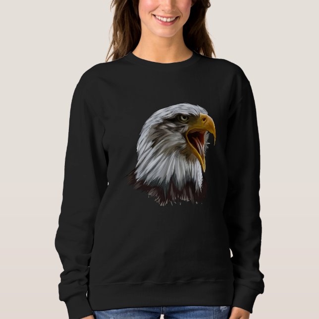 Sudadera Bald Eagles Cool with a Bald Eagle (Anverso)