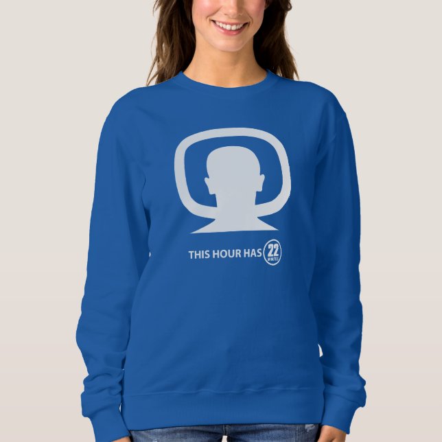 Sudadera Baldo - Camisas suaves de las mujeres de 22 minuto (Anverso)