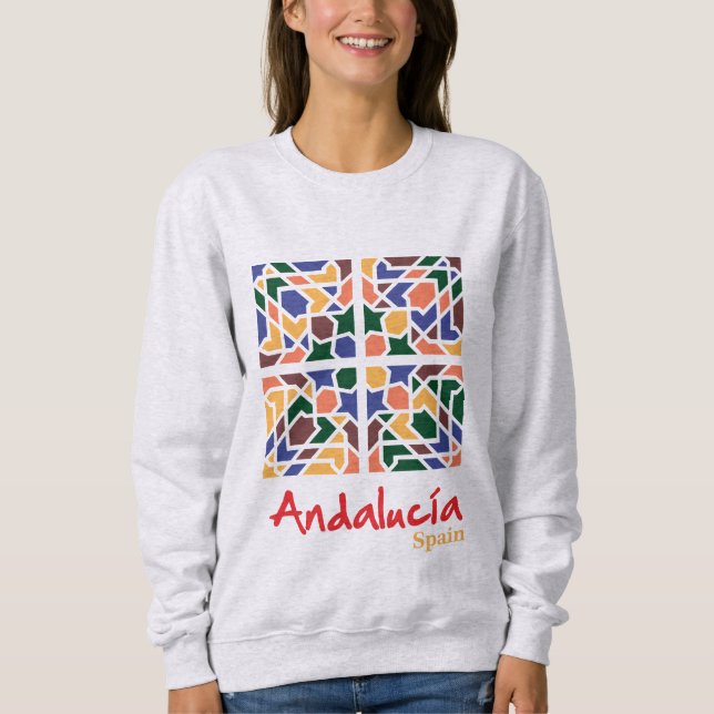 Sudadera Baldosas andaluzas 1 (Anverso)