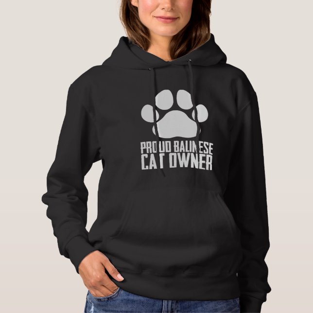 Sudadera Balinese cat  Balinese  Balinese cats (Anverso)