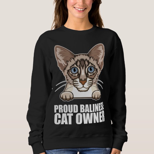 Sudadera Balinese cats  Balinese Dad  Balinese Mom  4 (Anverso)