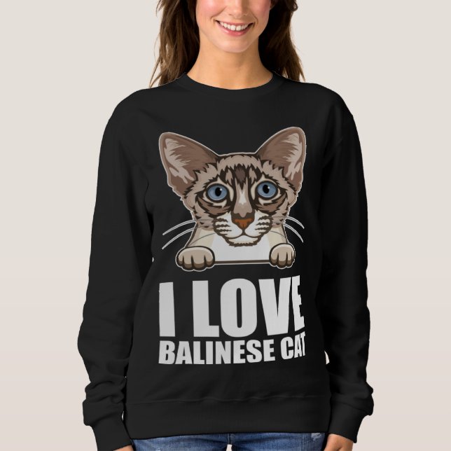 Sudadera Balinese cats  Balinese Dad  Balinese Mom  6 (Anverso)