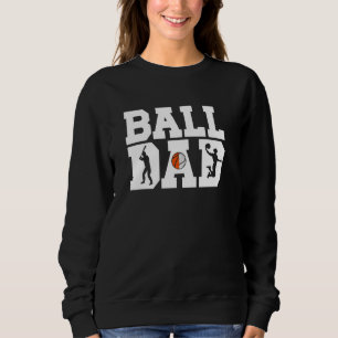 Sudadera Ball Dad Orgulloso Béisbol Béisbol