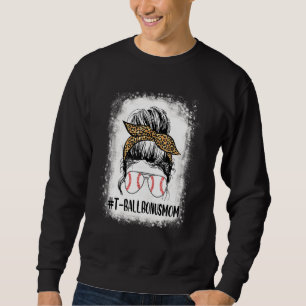 Sudadera Ball en blanco Bonus Mamá Vida Bun Leopard Sof