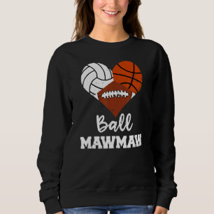 Sudadera Ball Mawmaw Voleibol Baloncesto Fútbol Club M