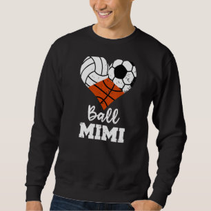 Sudadera Ball Mimi Heart Volleyball Baloncesto Mimi