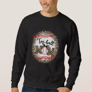 Sudadera Ball Mom's Day Teeball Mom Leopard 26