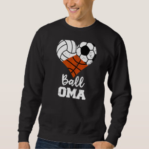 Sudadera Ball Oma Hearleyball Fútbol Baloncesto Oma