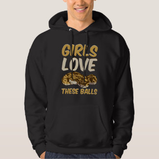 Sudadera Ball Python Snake Girls Love These Balls