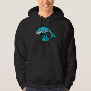 Sudadera Ballena azul Ballena Hola allí