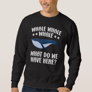 Sudadera Ballena Ballena ¿Qué Tenemos Aquí De Animales Mari