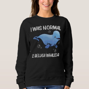 Sudadera Ballena Beluga Cool Para Hombres Mujeres Orca Ball