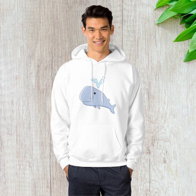 Sudadera Ballena corta con agua salada animal adorable (Subido por el creador)