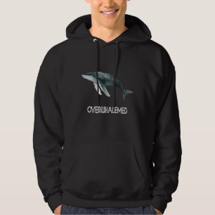 Sudadera ballena maltratada de ballena dulce cría especies