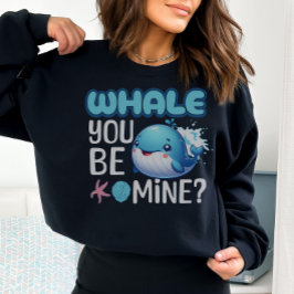 Sudadera Ballena, tú eres mi amor a la ballena