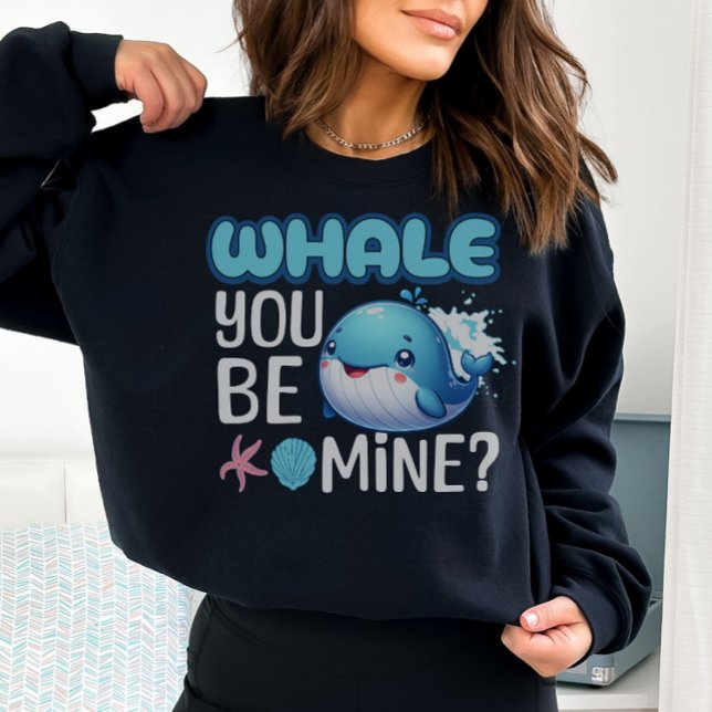 Sudadera Ballena, tú eres mi amor a la ballena (Subido por el creador)