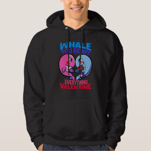 Sudadera Ballenas Azules Que Se Cita, Eres Mi Todo Vale