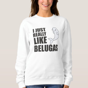 Sudadera Ballenas Beluga Cutan Animales Para Niños