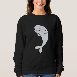 Sudadera Ballenas Beluga Cutan Animales Para Niños