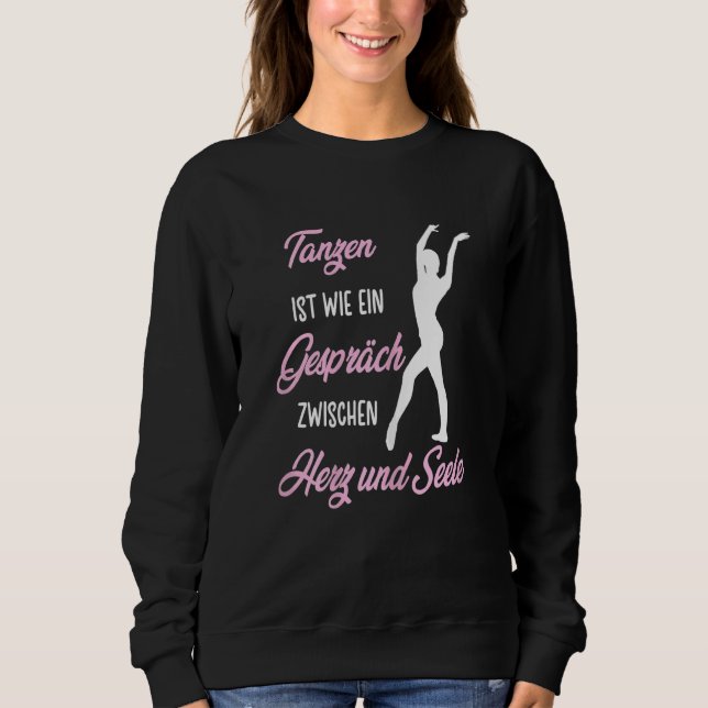 Sudadera Ballerina Ballet Bailarina Ballet Bailarina Ballet (Anverso)