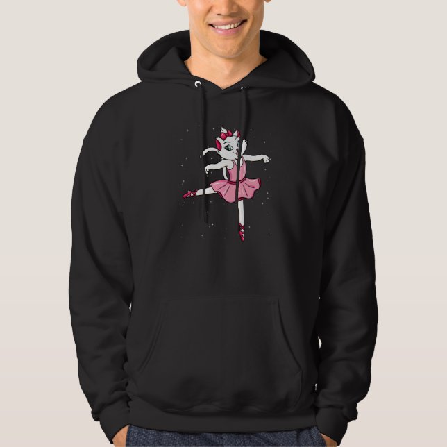 Sudadera Ballerina Ballet Cat Danseur Danseuse (Anverso)