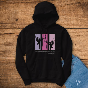 Sudadera Ballerina Dancers Silhouette Pink