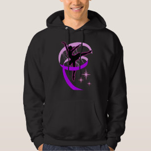 Sudadera Ballerina En La Pointe Silhouette Pink And Purple