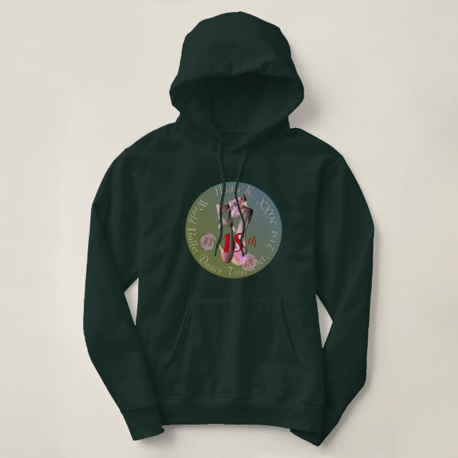 Sudadera Ballerina Pointe Dance Troupe (Diseño del anverso)