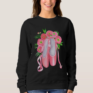 Sudadera Ballet Artístico Bailarina Pointe Barr Gráfico 14