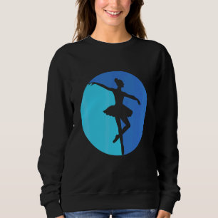 Sudadera Ballet Artístico Bailarina Pointe Barr Gráfico 21