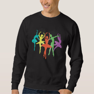 Sudadera Ballet Ballerina Bailarina Ballet Bailando Ba Colo