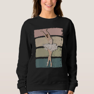 Sudadera Ballet Ballerina Bailarina Ballet Baile Retro Ball